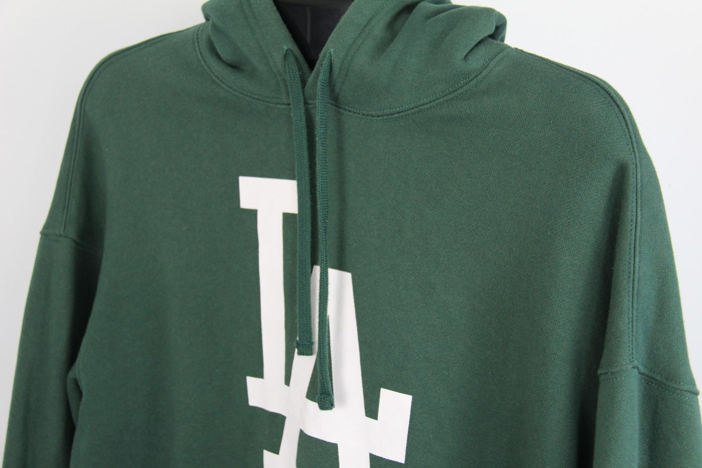 Majestic MLB Los Angeles Dodgers Green Hoodie - Size S
