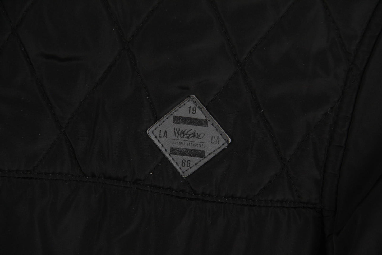 Mossimo Quilted Bomber Jacket Black Size XS Men’s Lightweight Zip-Up Puffer