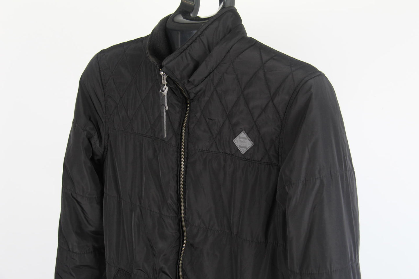 Mossimo Quilted Bomber Jacket Black Size XS Men’s Lightweight Zip-Up Puffer