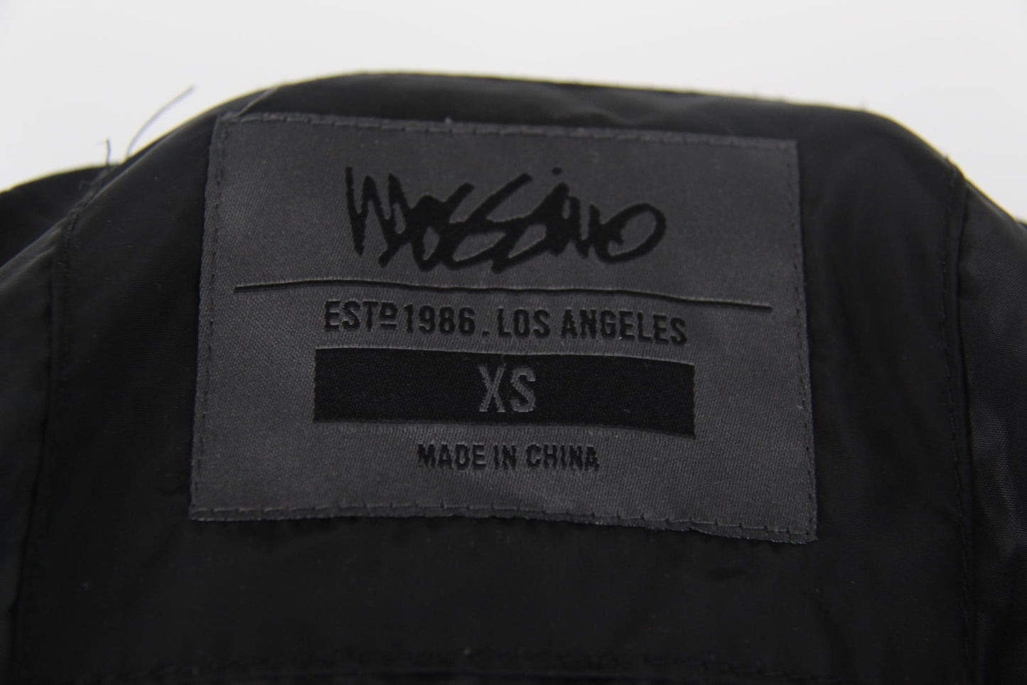 Mossimo Quilted Bomber Jacket Black Size XS Men’s Lightweight Zip-Up Puffer