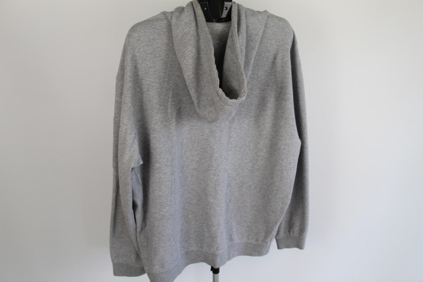 CSG Men's Grey Pullover Hoodie – Size 2XL – Cotton Blend – Arm Zip Pocket