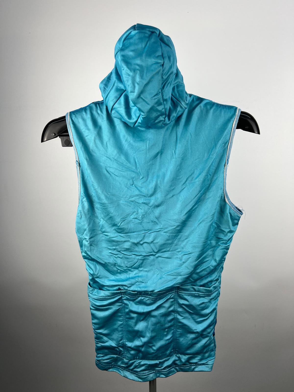 Assos Hooded Thermal Cycling Vest/Gilet – Men’s Medium – Blue
