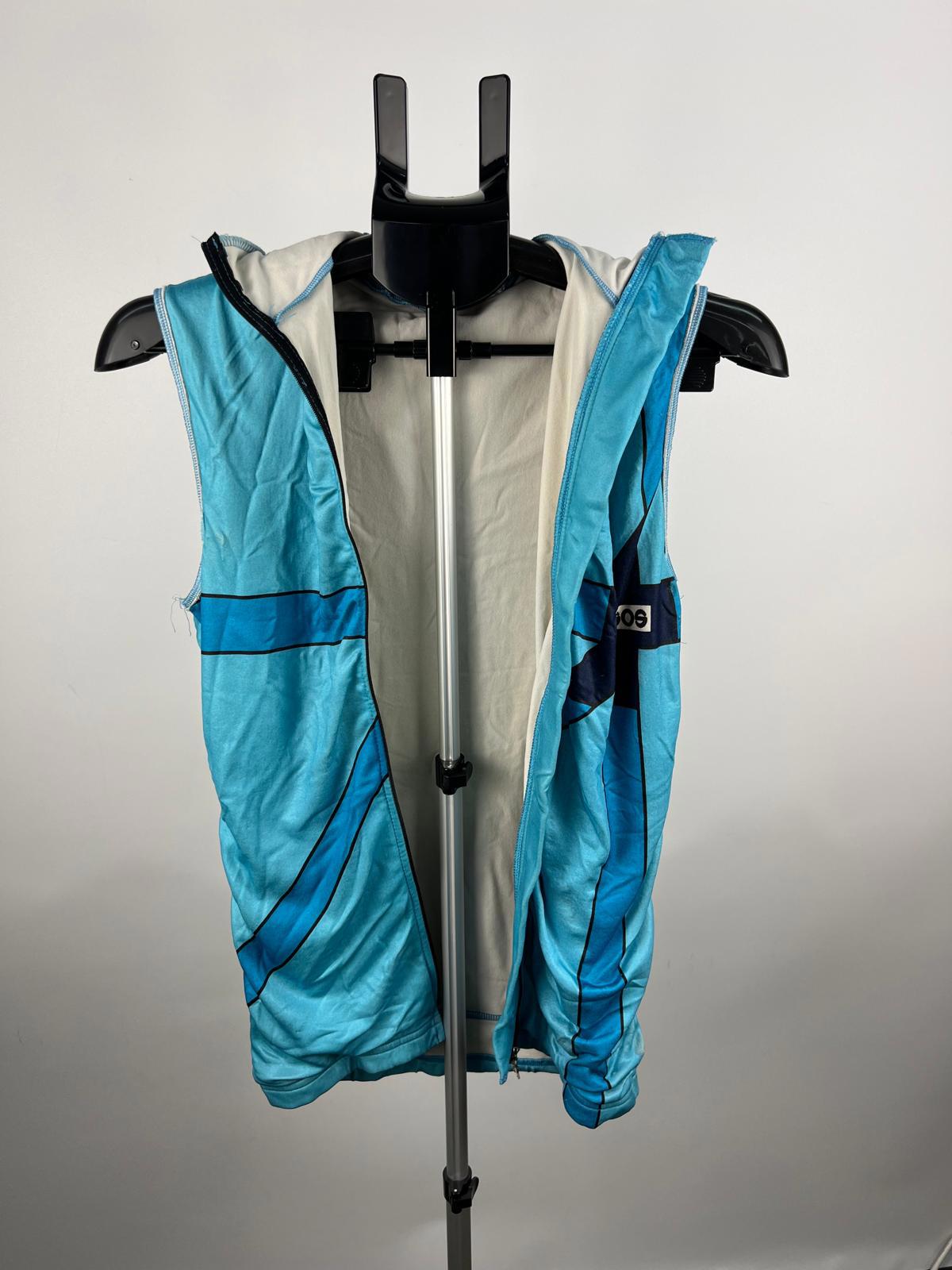 Assos Hooded Thermal Cycling Vest/Gilet – Men’s Medium – Blue