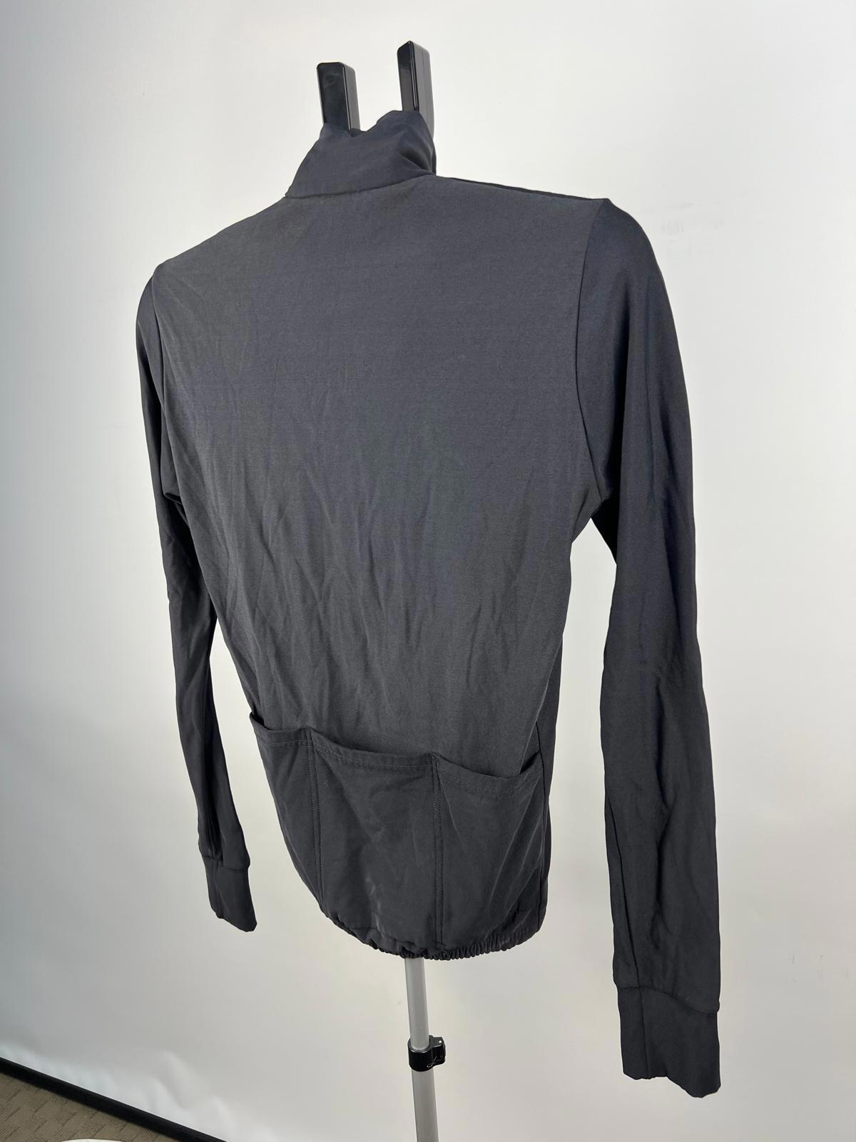 Assos Thermal Long-Sleeve Cycling Jersey – Men’s Small – Black/Grey