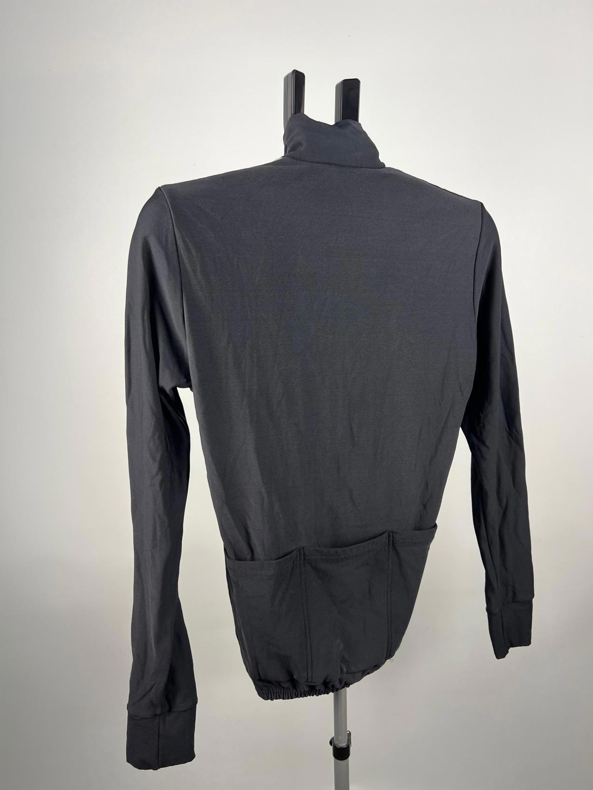 Assos Thermal Long-Sleeve Cycling Jersey – Men’s Small – Black/Grey