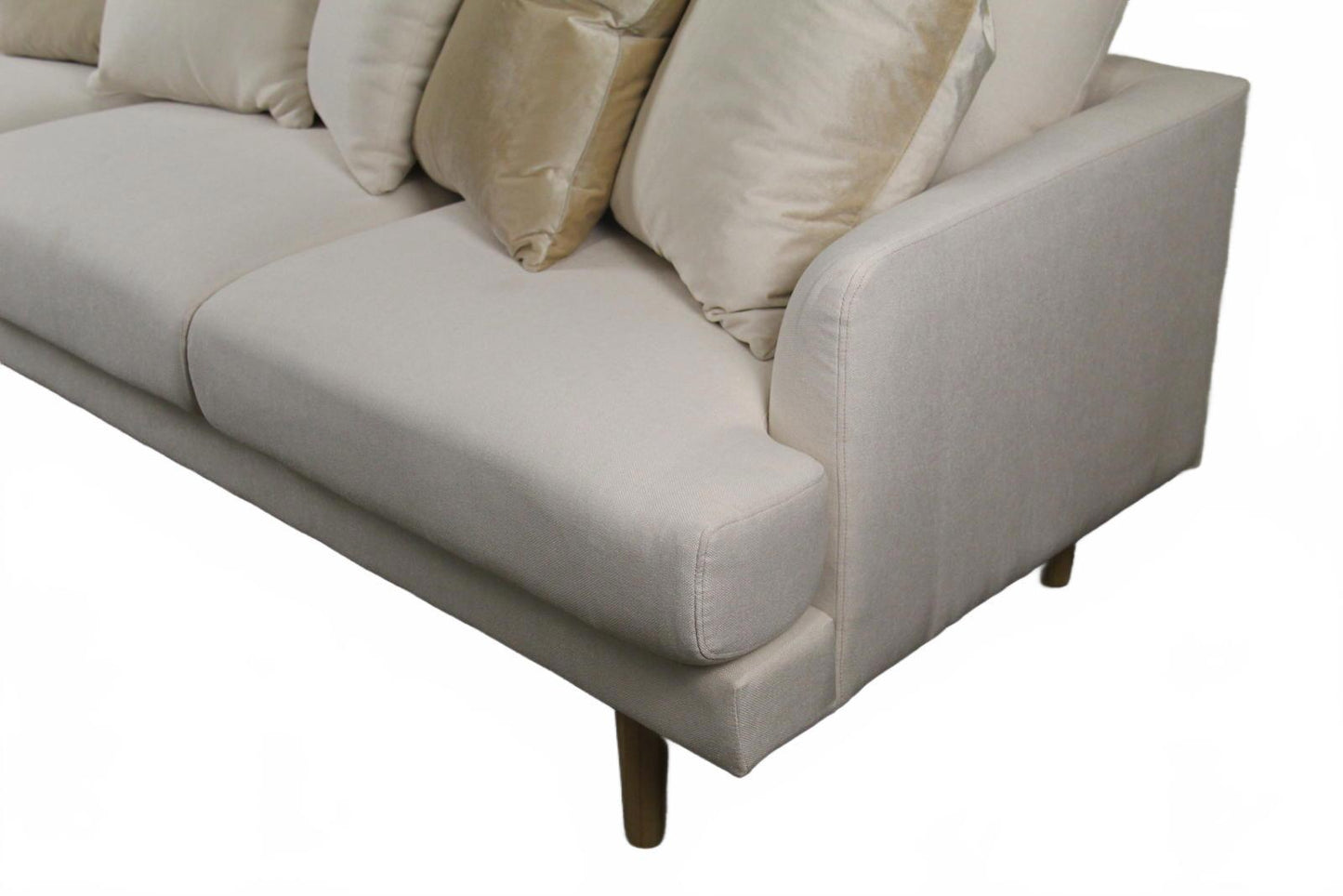 Modern beige lounge suite