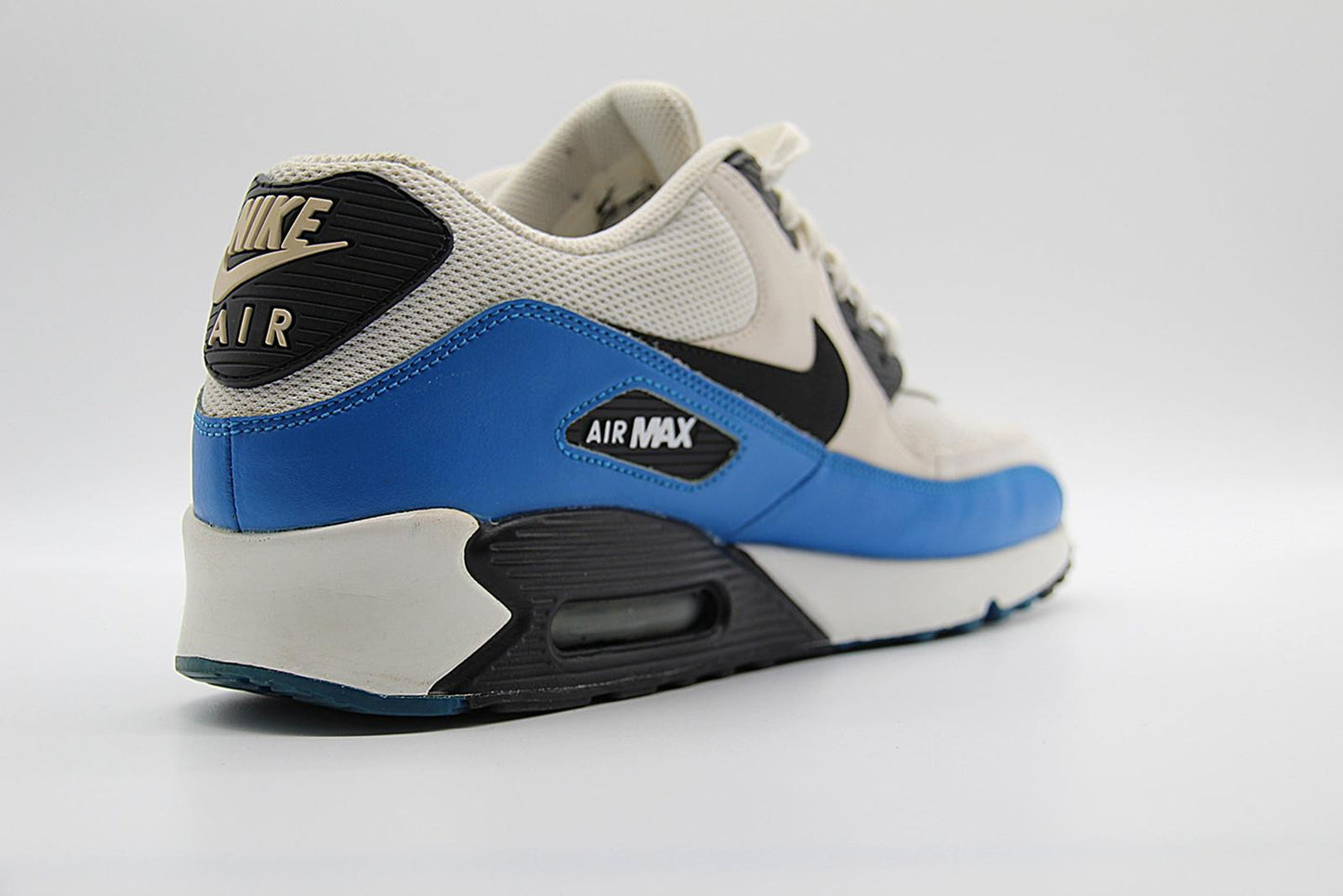 Nike Air Max 90 Essential – White/Black/Military Blue – US 11.5 – No Box
