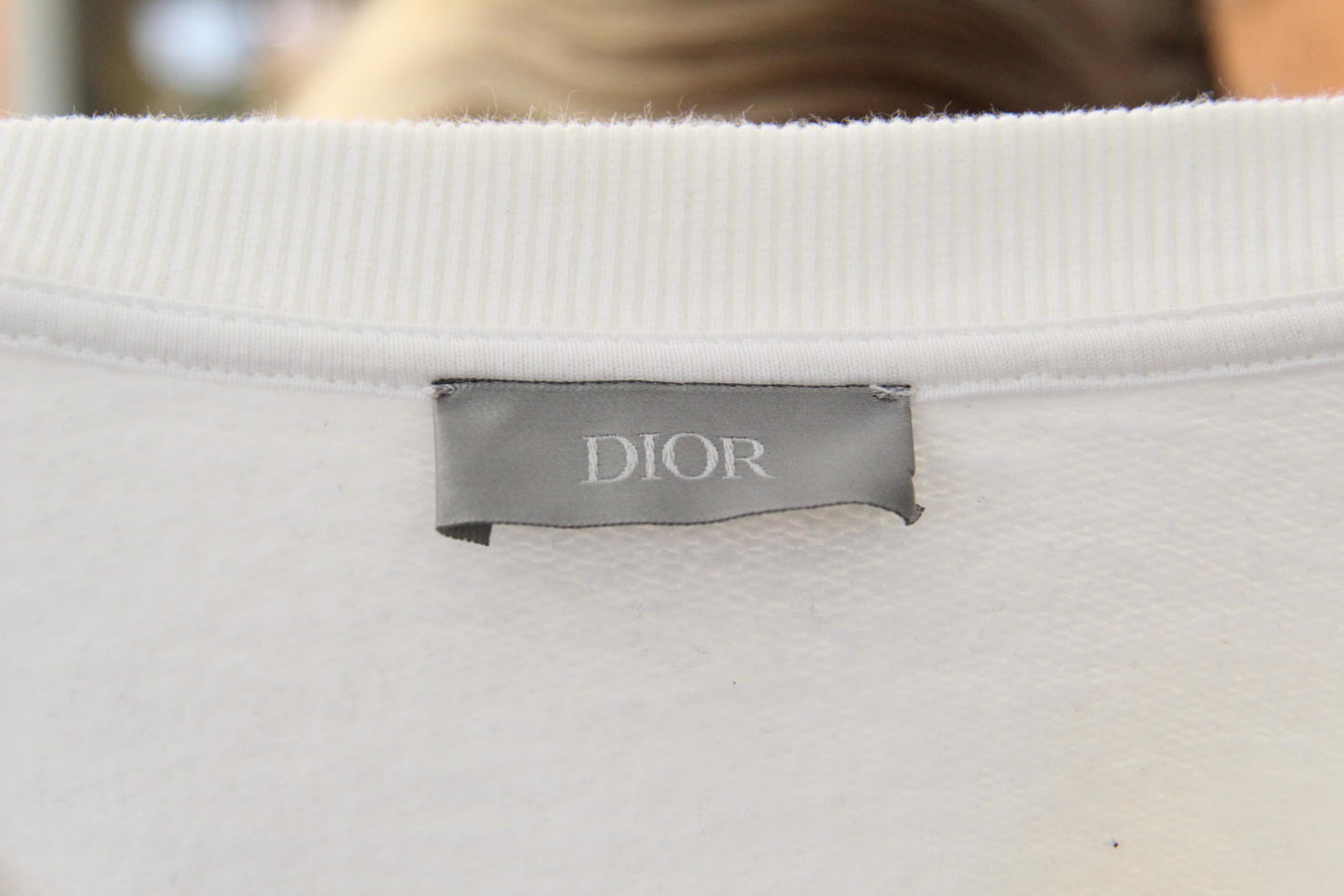 Dior Homme x Judy Blame Safety Pin Embroidered Crewneck Sweater