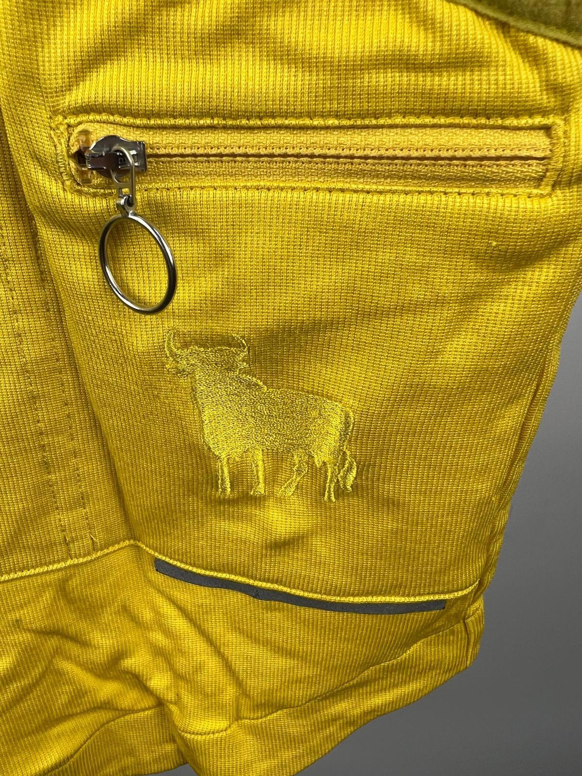 Rapha Cycling Jersey -  XS - Navy/White/Yellow -  Half-Zip - Short Sleeve