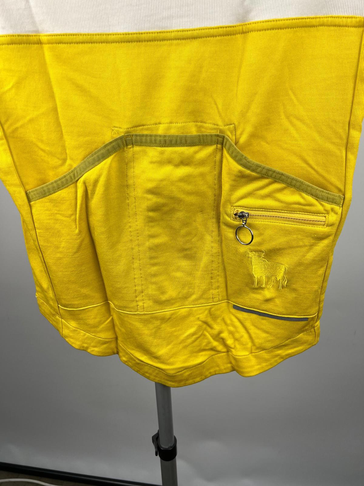 Rapha Cycling Jersey -  XS - Navy/White/Yellow -  Half-Zip - Short Sleeve