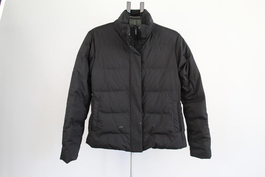 Macpac Women’s Insulated Jacket – Black – Warm Lightweight Jacket Size 12