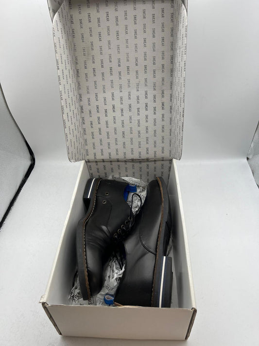 SWEAR London Chaplin12 Black Leather Derby Oxford Shoes EU41 UK7 Portugal