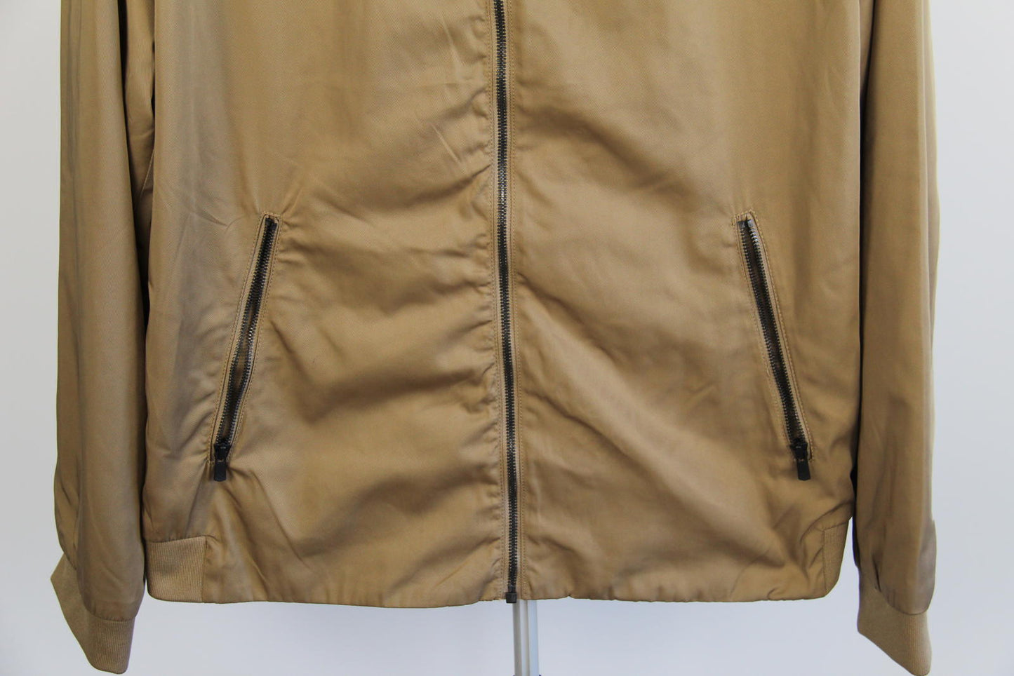 Jack & Jones Premium XXL Tan Bomber Jacket