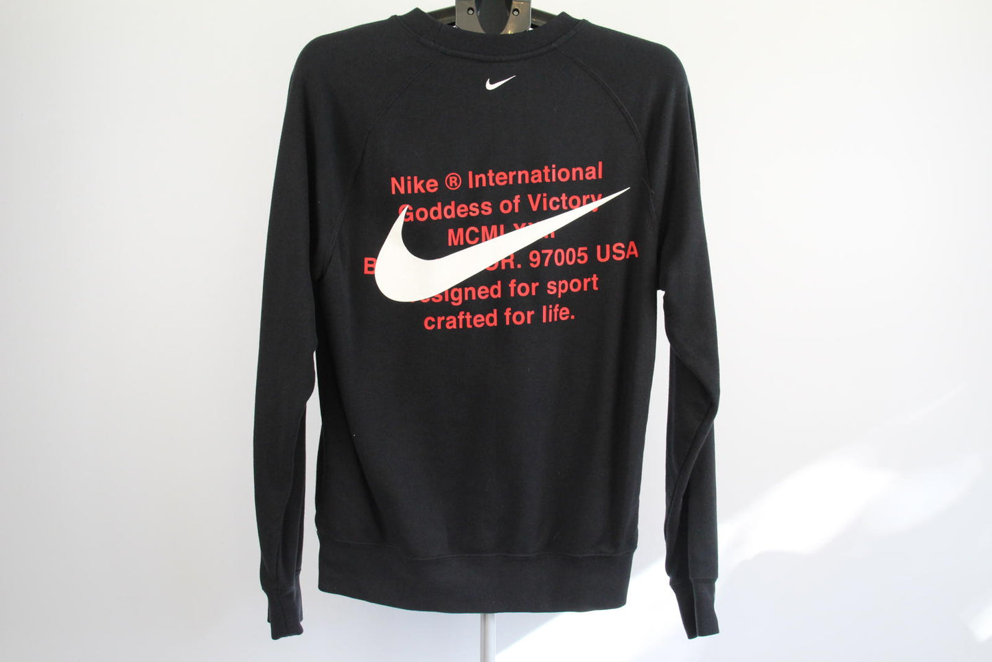 Nike International Double Swoosh Sweatshirt - Black