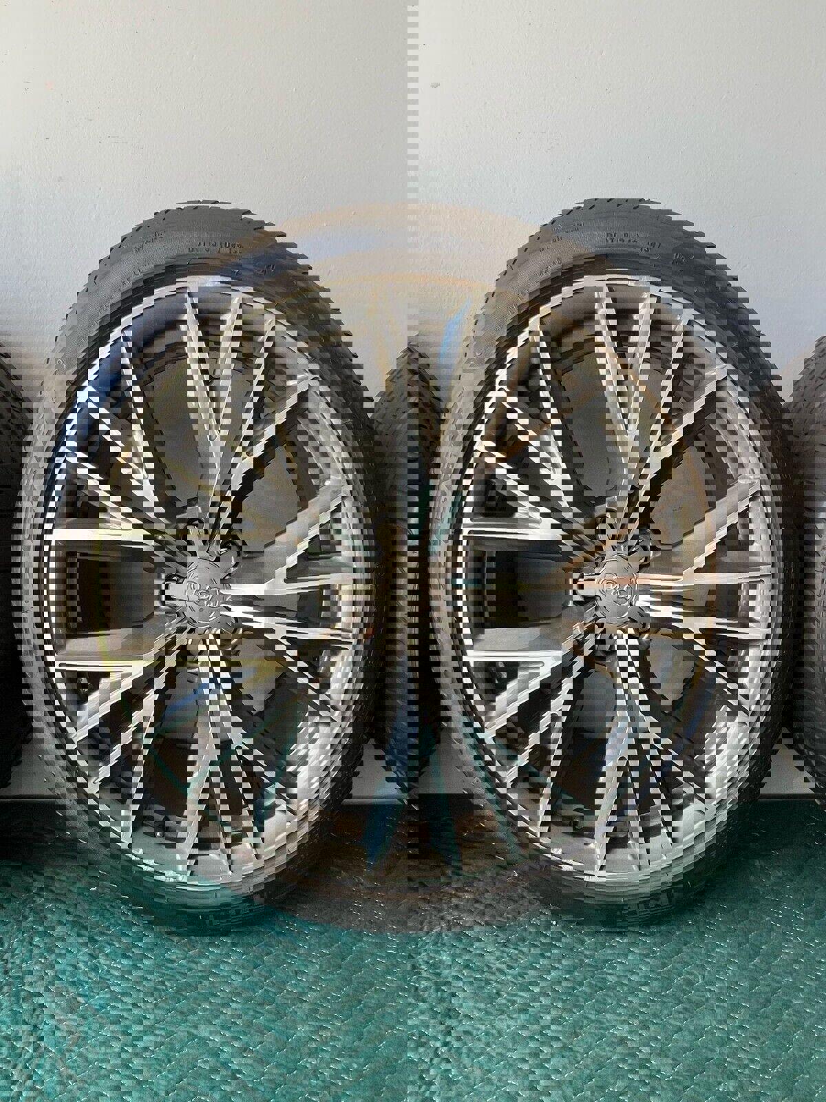 Genuine Audi 20" Alloy Wheels + Pirelli Tyres 265/35 R20 – A6 A7 A8 S7 5x112
