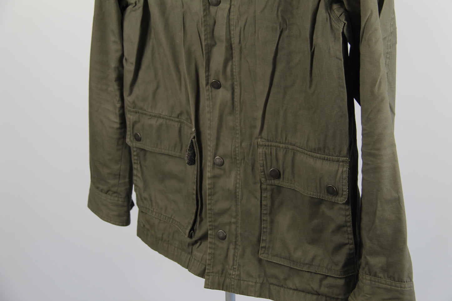 Ben Sherman Olive Green Cotton Jacket - Size L