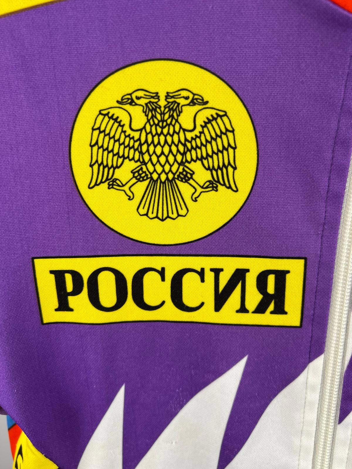 Santini SMS Sport Service Russia Cycling Jersey M Made in Italy