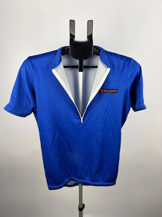 Giordana Fit For Fashion Cycling Jersey - Blue - Small - Made in Italy