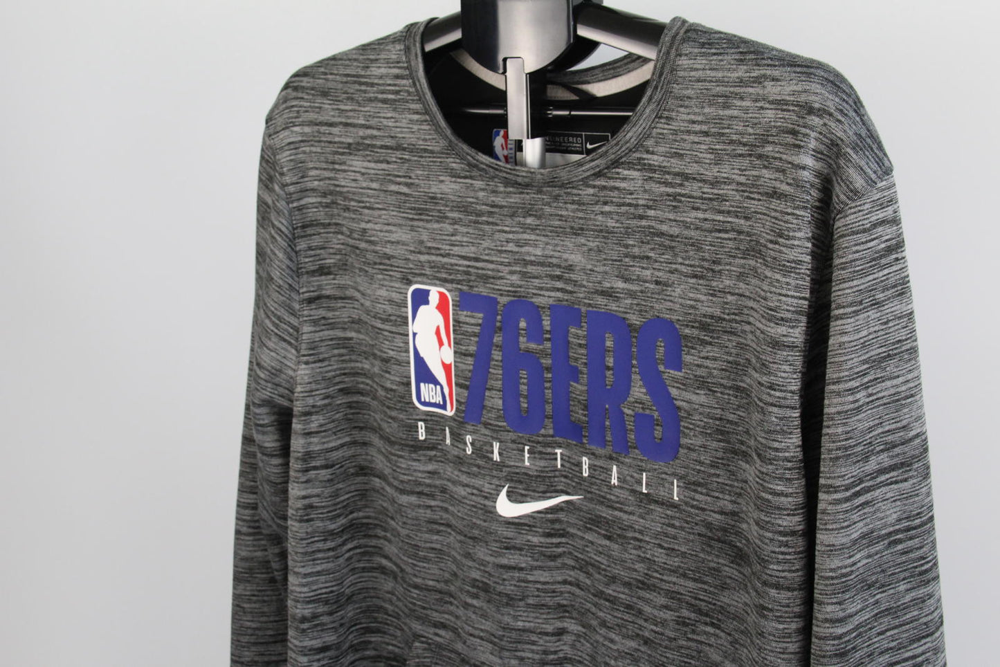 Nike NBA 76ers Dri-FIT Long Sleeve Pullover Sweatshirt – Size XL