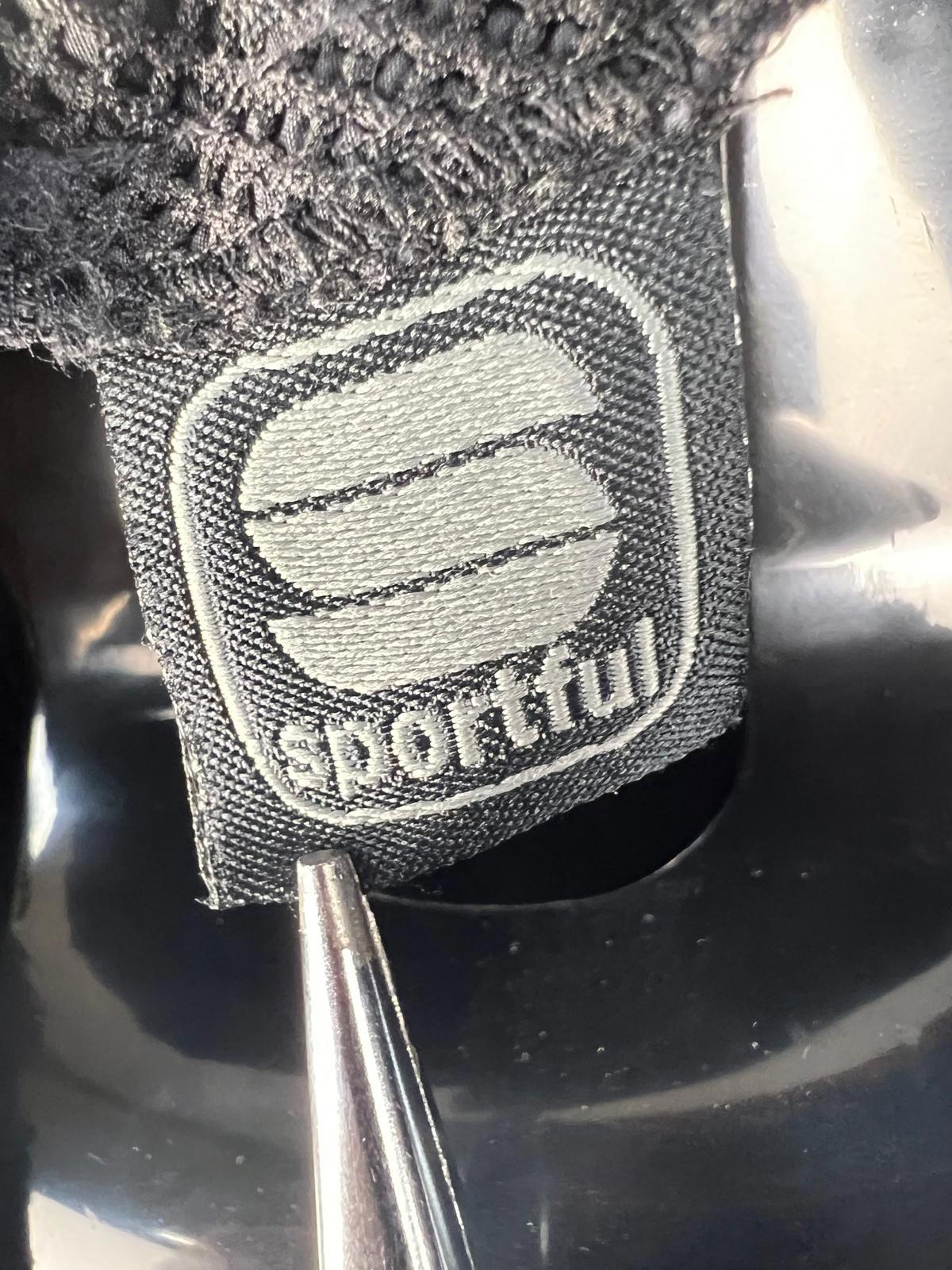 Sportful Cycling Wind Jacket Black XS Full Zip Reflective Details