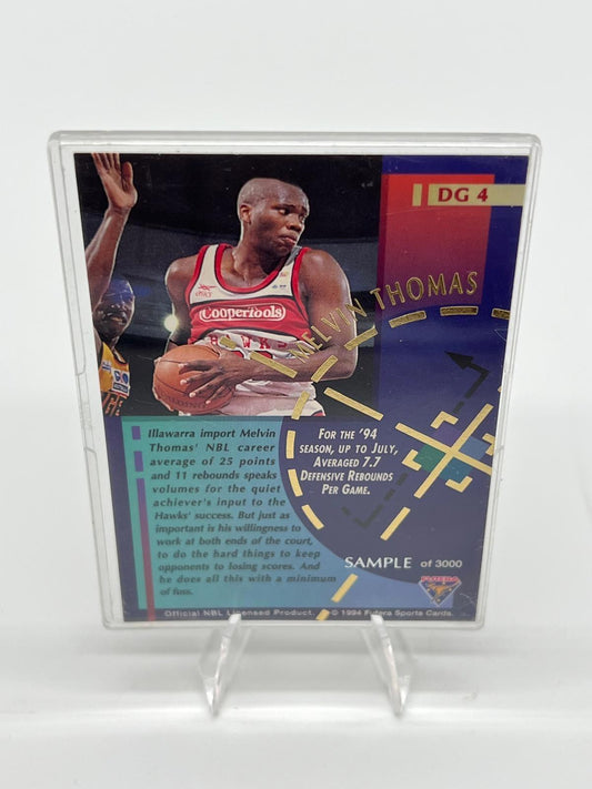 1994 Futera NBL Defensive Giants Trading Card DG4 Melvin Thomas