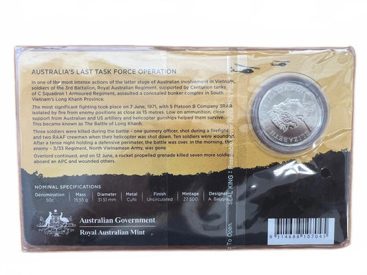 2021 50c Uncirculated Coin - 50th Anniversary of Operation Overlord PNC