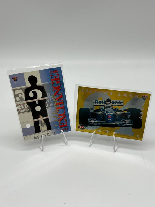 1994 Futera F1 Formula 1 Winner Exchange 2 Card Set VL10 Nigel Mansell 2383/2500