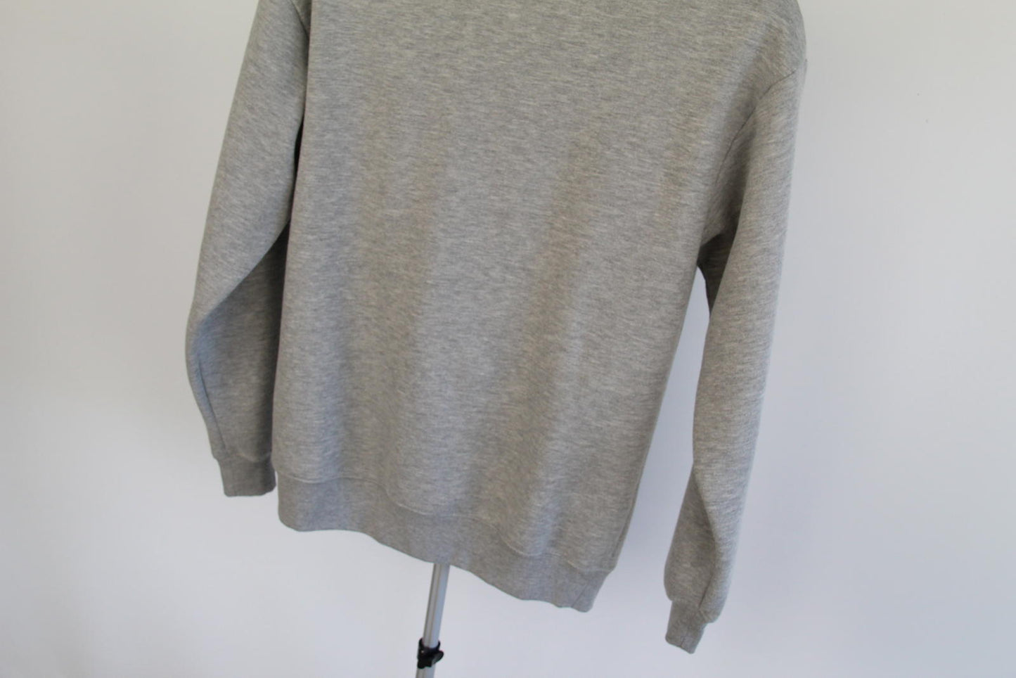 General Pants Co. Grey Crew Neck Brushed Back Fleece Sweatshirt - Size XS