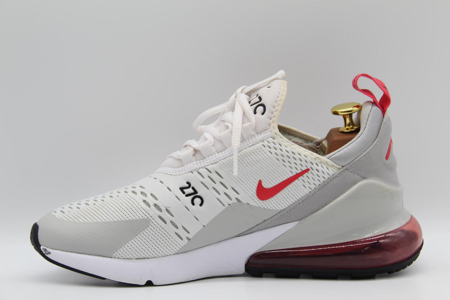 Women’s Nike Air Max 270 – White/Light Fusion Red (DD7120-100) UK 7 / EU 41