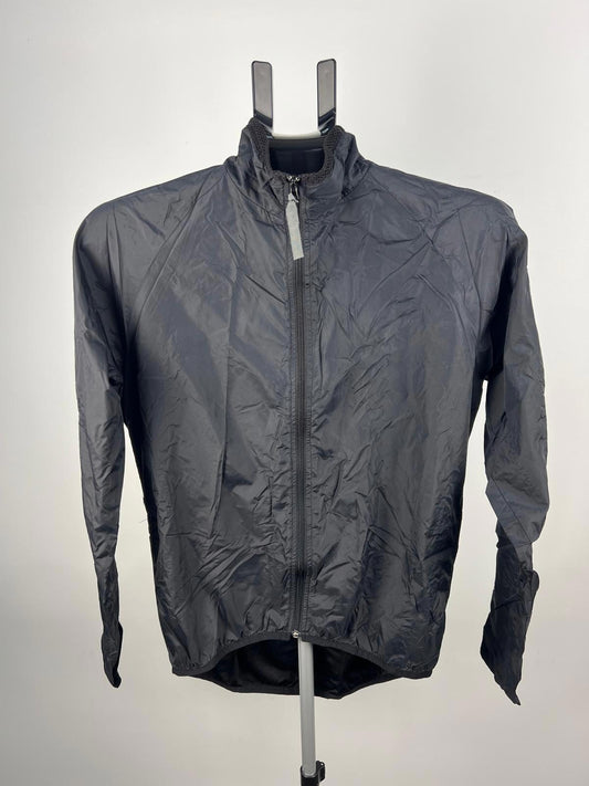 Sportful Cycling Wind Jacket Black XS Full Zip Reflective Details
