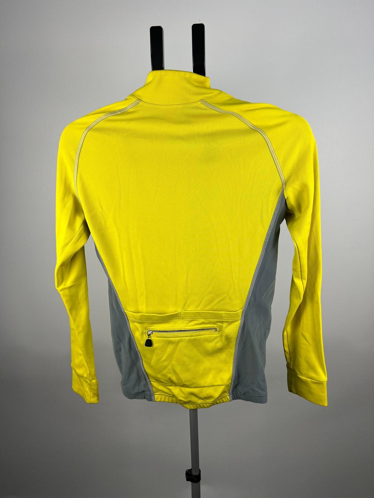 Netti A Thermal Cycling Jersey Jacket Yellow/Grey, Full Zip, Size S