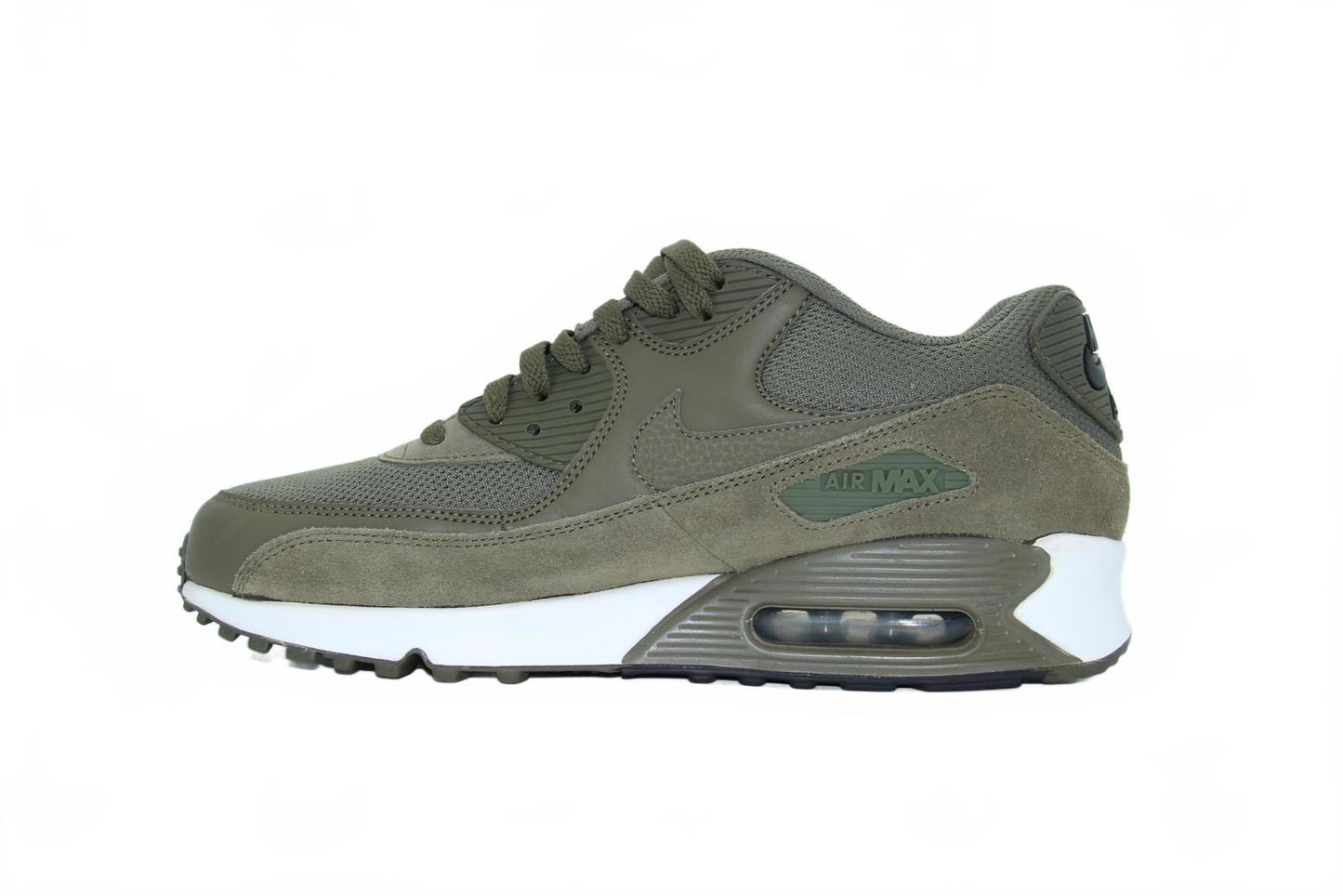 Nike Air Max 90 Olive Green Sneakers (537384-201)