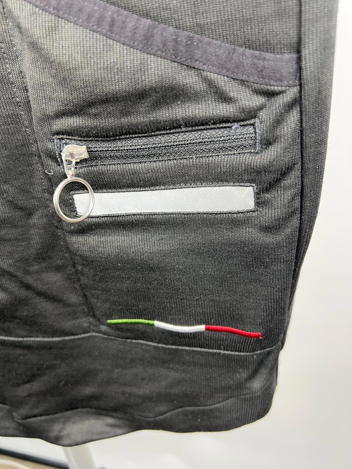 Rapha Cycling Jersey - XS - Black - Made in Italy - Short Sleeve - Full Zip