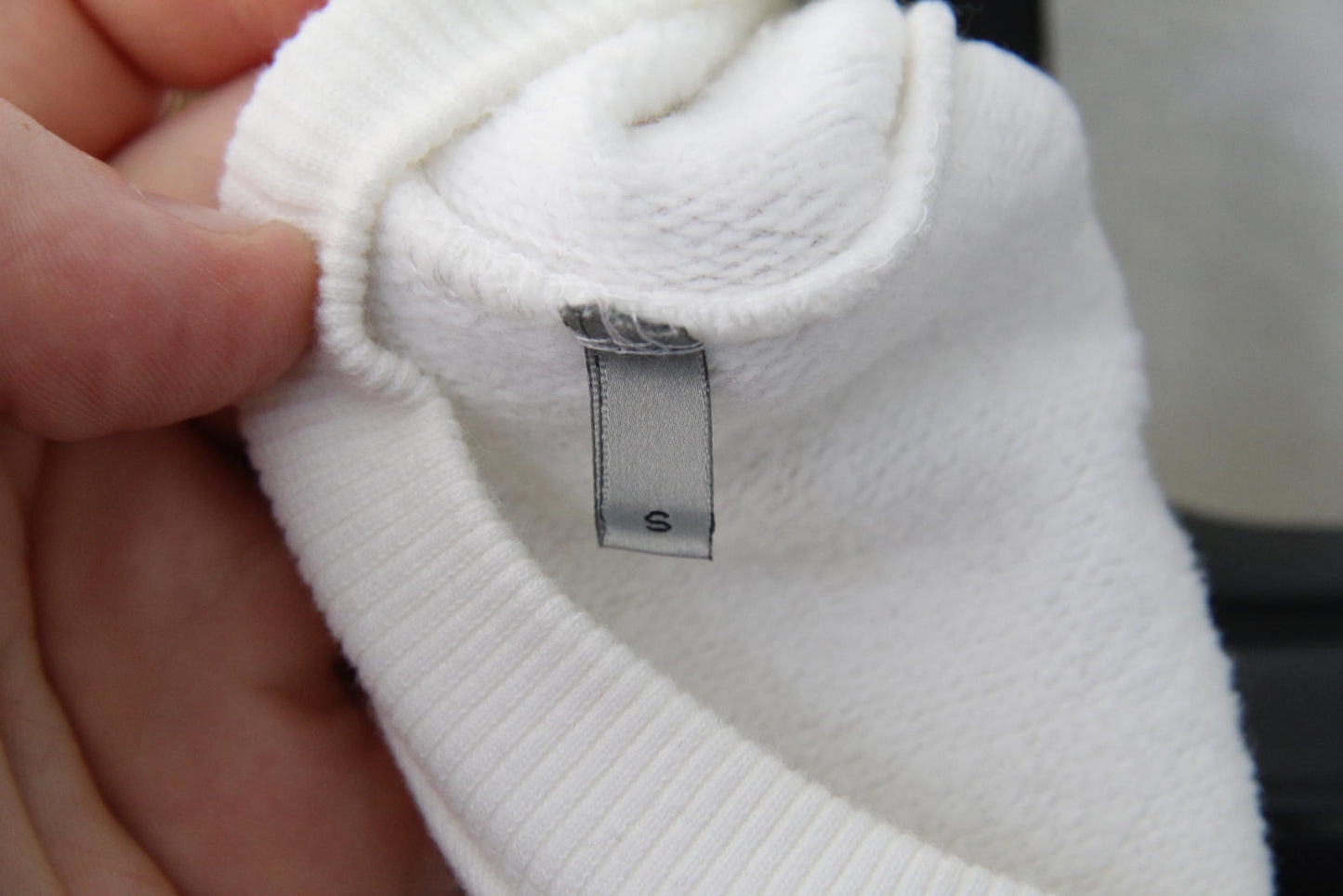 Dior Homme x Judy Blame Safety Pin Embroidered Crewneck Sweater