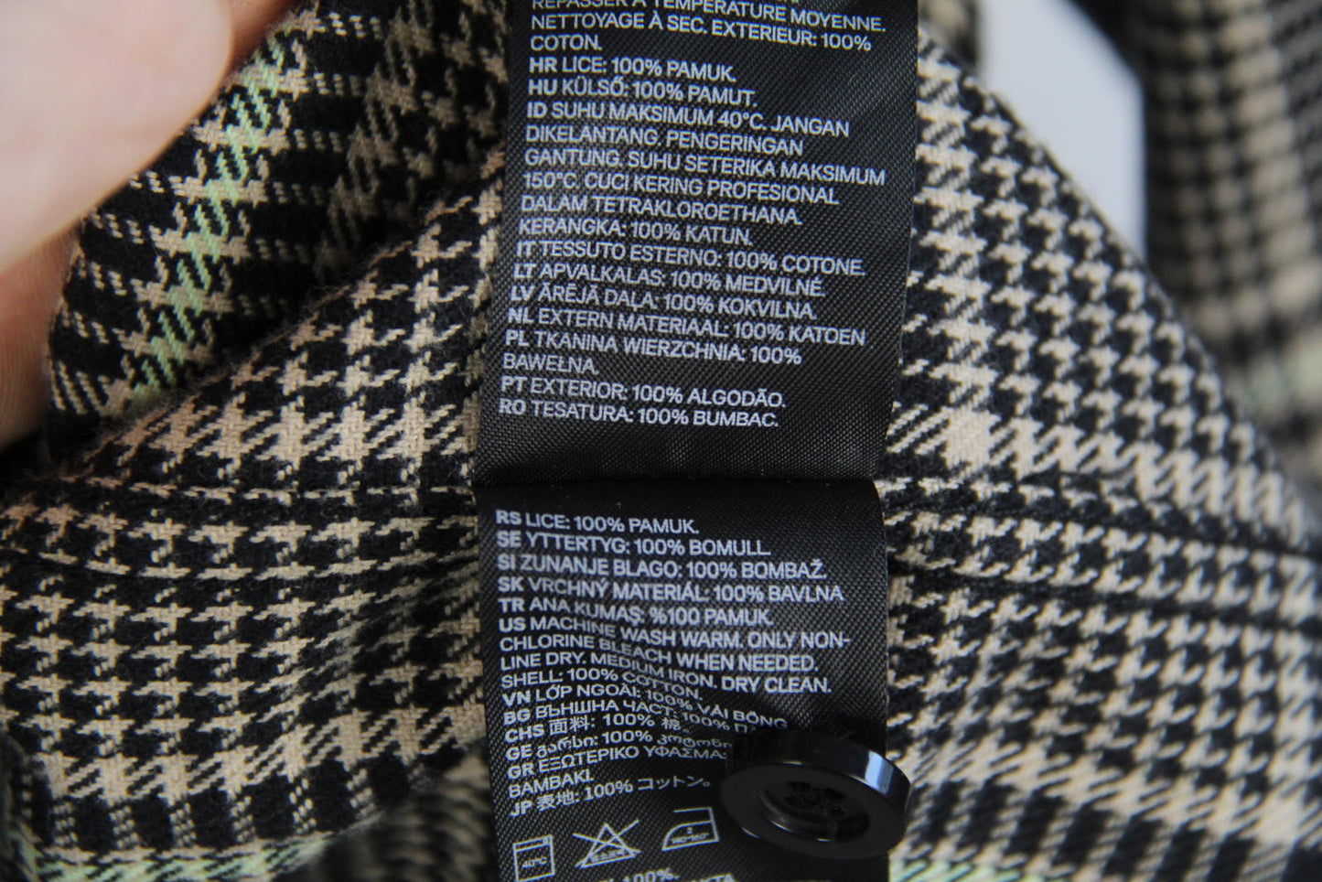 H&M L.O.G.G. Men's Zip-Up Overshirt Jacket – Size Large –