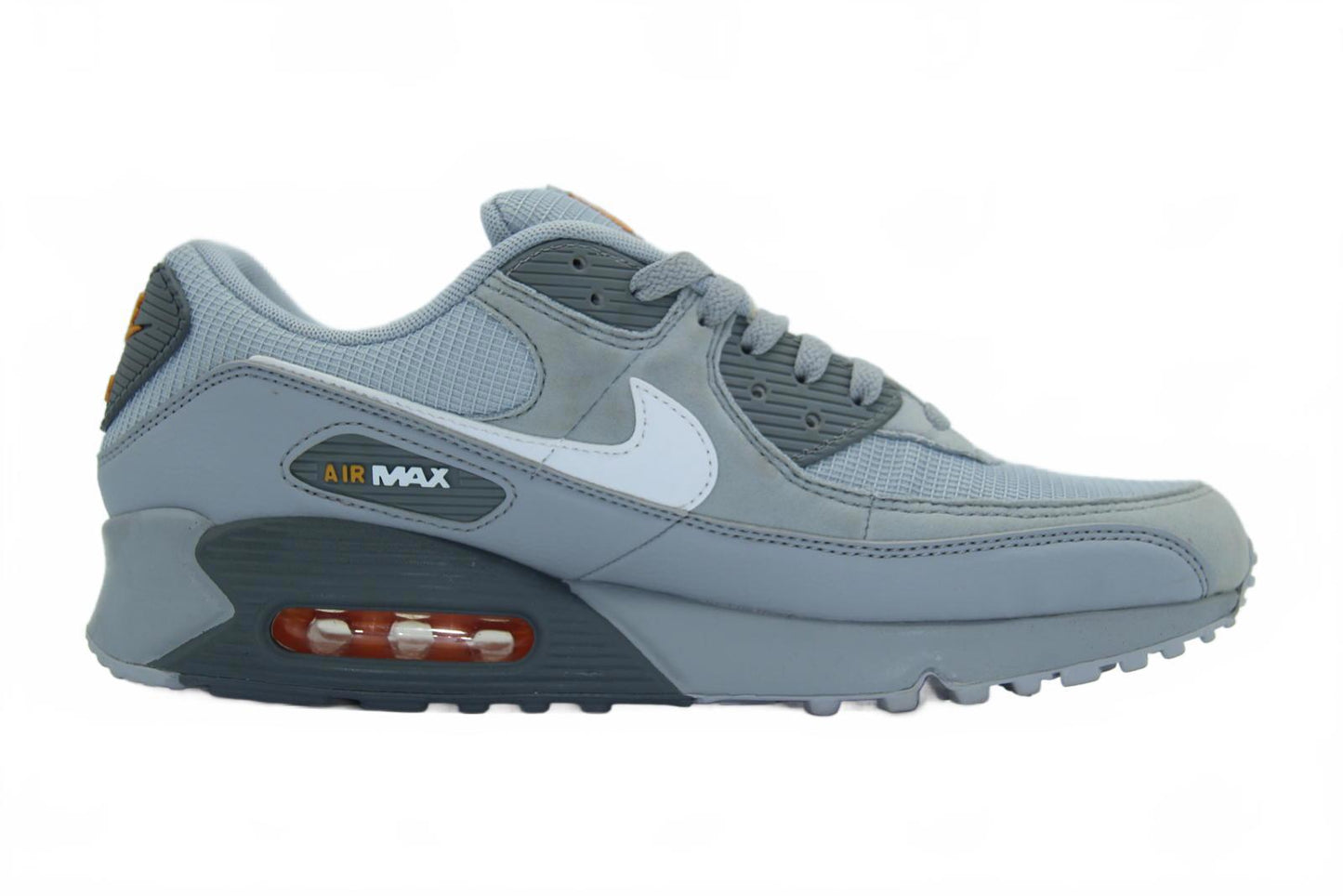 2022 AIR MAX 90 'WOLF GREY KUMQUAT' - US 10.5 / UK 9.5 / EU 44.5 (DR0145-001)