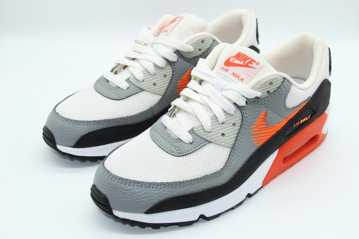 DN4927-100 - NIKE AIR MAX 90 ZIG ZAG ORANGE - 10.5 US / 9.5 UK / EU 44.5