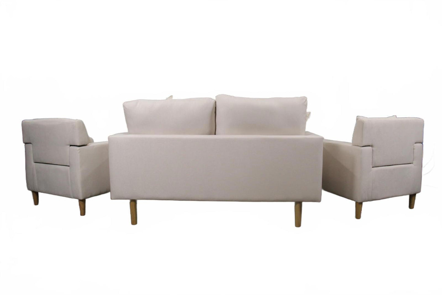 Modern beige lounge suite