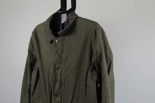 Ben Sherman Olive Green Cotton Jacket - Size L