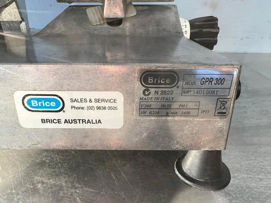 Brice GPR 300 Commercial Meat Slicer – Made in Italy