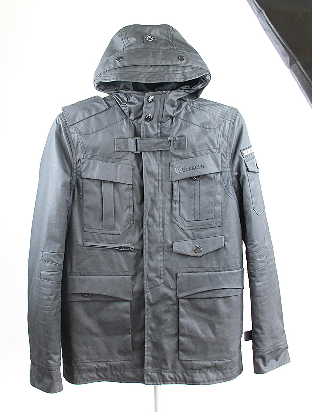 Duck and Cover Men’s Parka Jacket – Stylish & Functional – Size S