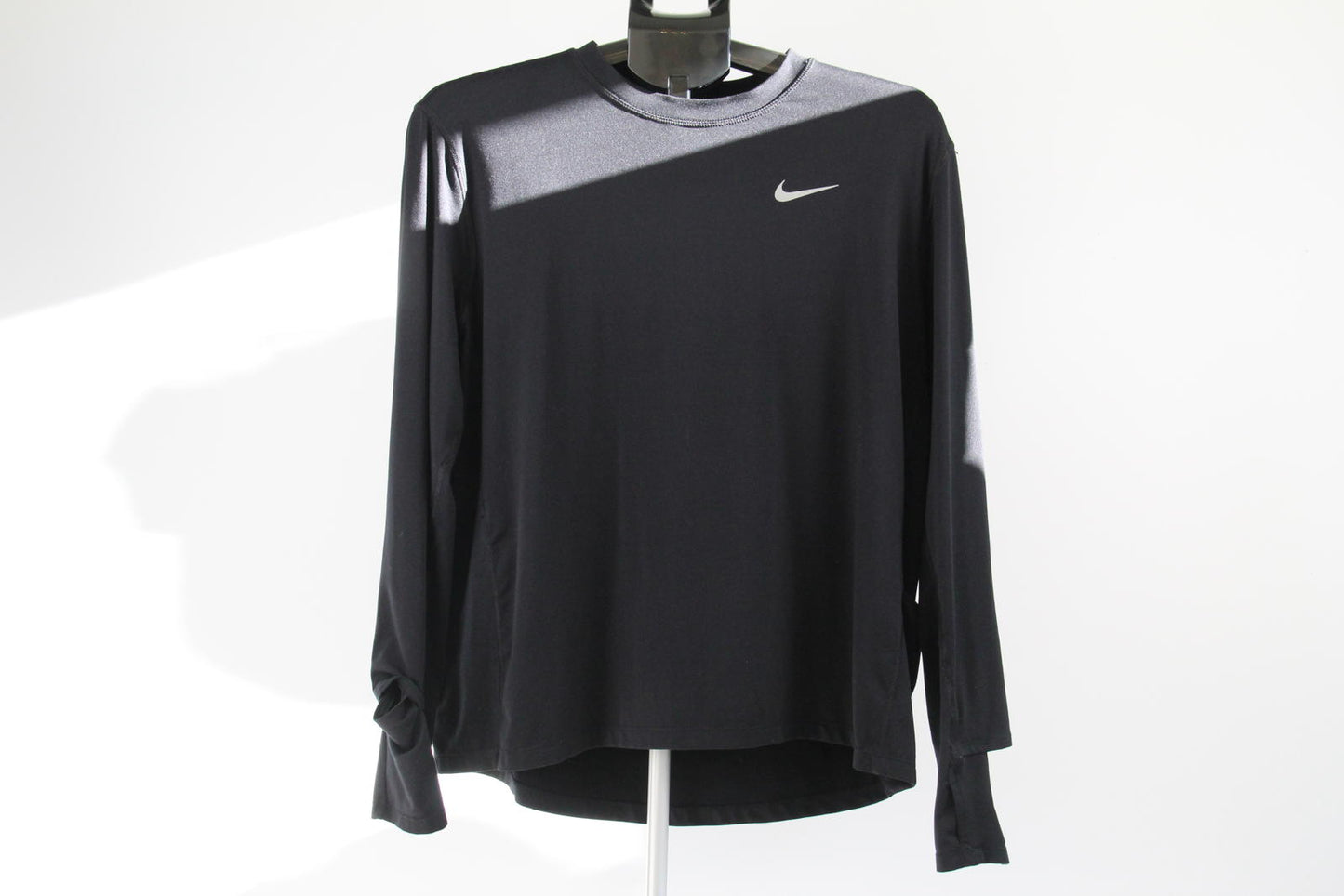Nike Dri-FIT Long Sleeve T-Shirt - Black - Large