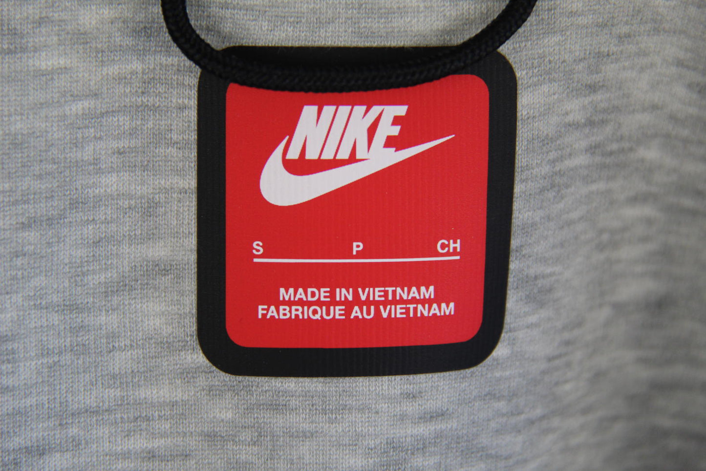 Nike Tech Fleece Full-Zip Hoodie – Light Grey – Size Small