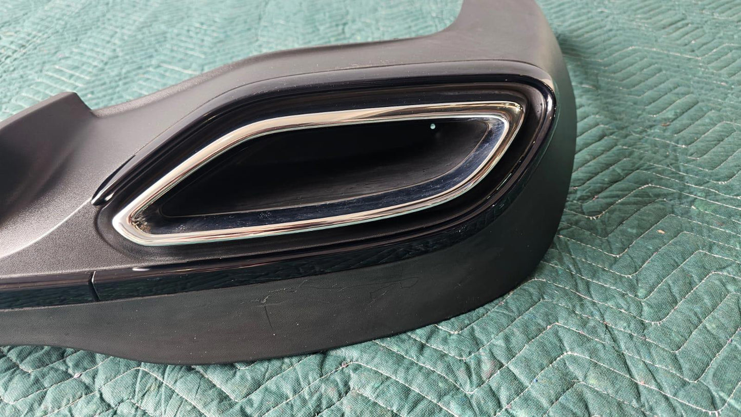 Genuine Mercedes CLA C118 AMG Line Rear Diffuser – Dual Exhaust (2019–2024)